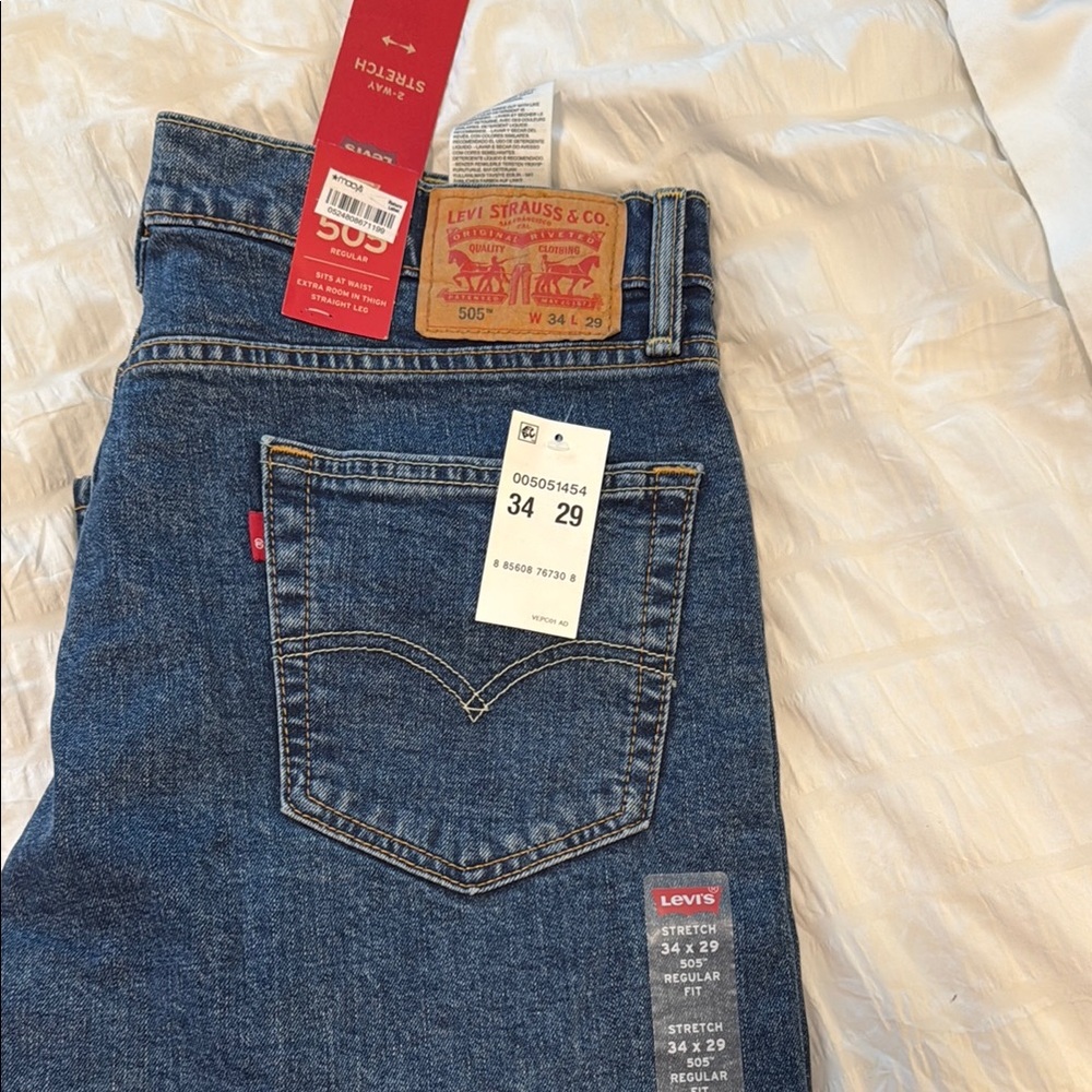 Levi's Men's Classic Indigo Straight Jeans